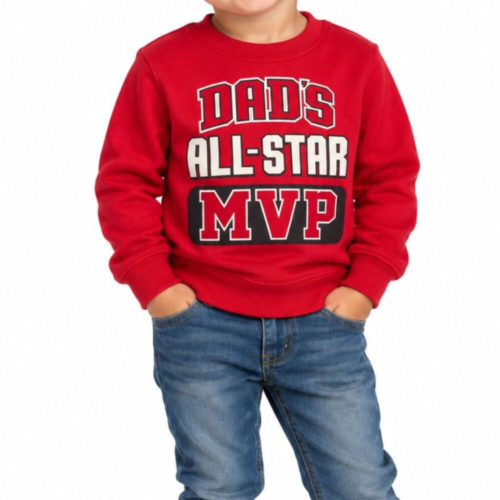 👉🏻 FREE ADD ON 👈🏻 Garanimals Boys MVP Pull Over Sweater | 3T